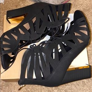 Call It Spring Lace Up Heel